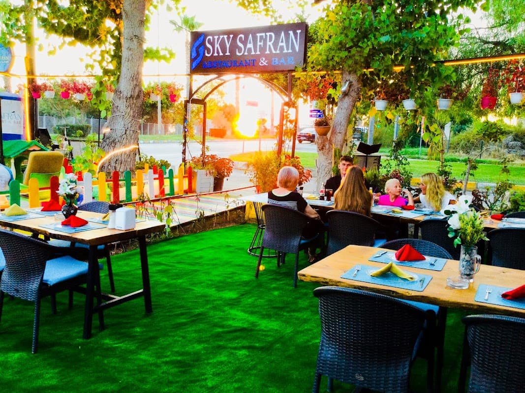 Sky Safran restaurant bar - Manavgat